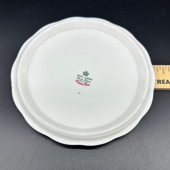 Royal Albert Prairie Rose Trivet Bone China England - Picture 3 of 4